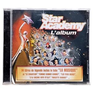 Star Academy Lalbum French Pop CD 2001 Soundtrack‎ Universal Island 5866932 EUC
